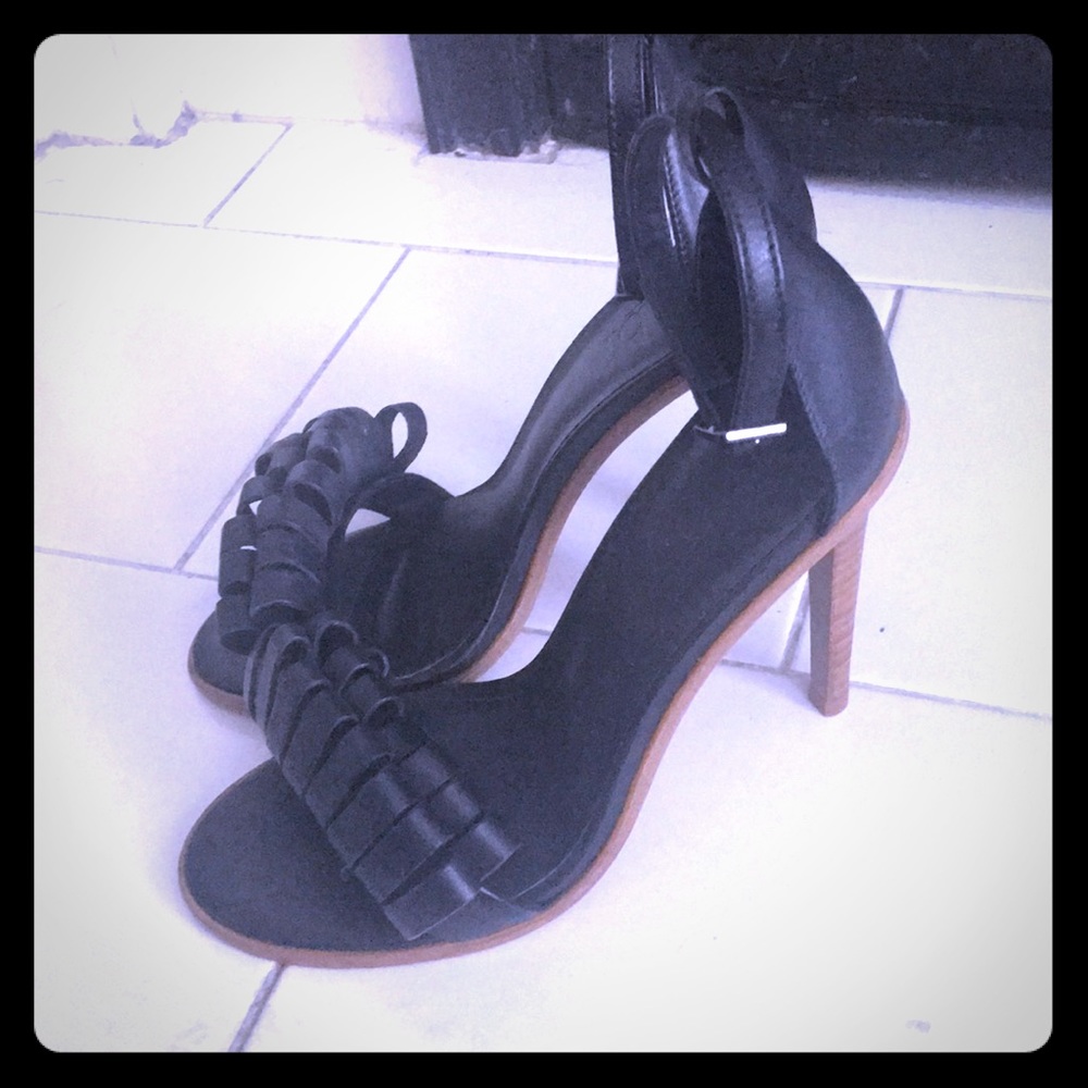 Tibi ankle strap heels